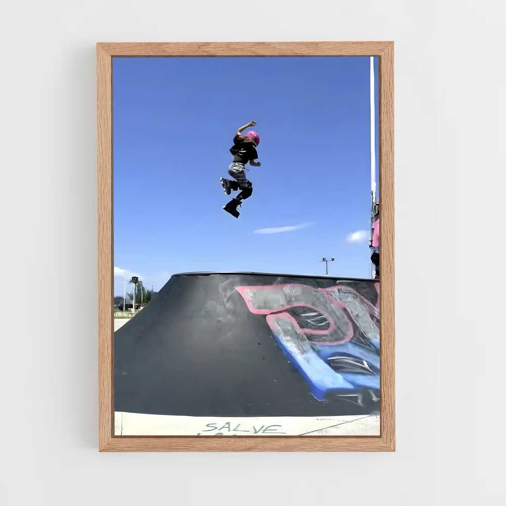 Poster Trickster des Ramps – affiche Rollerblade (vue 4)